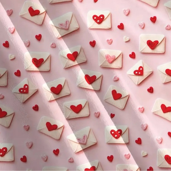 Retro 3D Valentines Day Card Sweatshirt - Picture 3 of 4